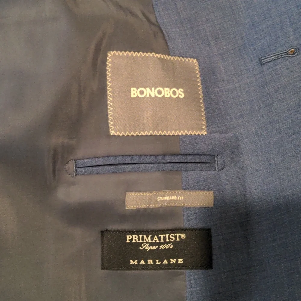 Bonobos Light Blue Men's Suit - Picture 2 of 5